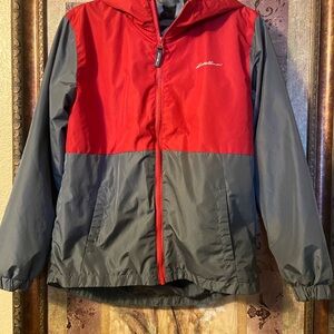 Eddie Bauer Youth 3-in-1 Jacket Chilli Pepper Size Large (14/16)